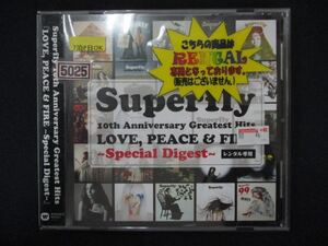 1474∴レンタル版CD 10th Anniversary Greatest Hits 『LOVE,PEACE & FIRE ~Special Digest~』/Superfly 5025