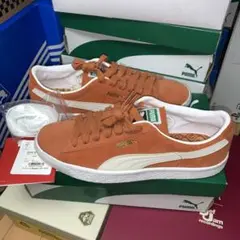 送料込 PUMA SUEDE VTG ボンベイブラウン/ホワイト