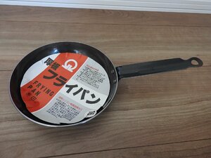 ★☆【送料無料】未使用　厚板　フライパン　16㎝　黒皮鋼板　☆★