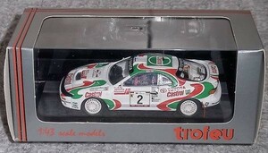 054 1/43トヨタ セリカ GT4 Castrol 2号 カンクネン TAP 1994 CELICA