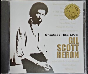 Gil Scott Heron Live / ギルスコットヘロン / ソウル / R&B / ファンク / ジャズ / 詩人 / フェンダーローズ / ポエトリー