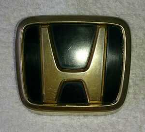 プレリュード HONDA リア エンブレム BA4・BA5 純正 部品 ホンダ PARTS アクセサリー パーツ EMBLEM（ゴールド・金）