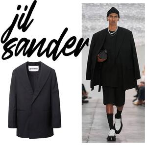 【定価55.6万】JIL SANDER オーバーサイズ シングルジャケット 48