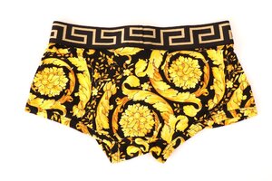 ヴェルサーチ ベルサーチ メンズ バロッコ トランクス 新品 VERSACE 1000957 1A00515 5B010 size3( S相当,EU46,ウエスト約80cm)/3