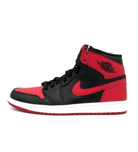 ナイキ NIKE ■ 【 AIR JORDAN 1 BRED 555088 023 】 エア ジョーダン 1 ブレッド 2013年 スニーカー　33463