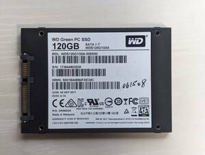 WD　SSD 120GB【動作確認済み】061508　