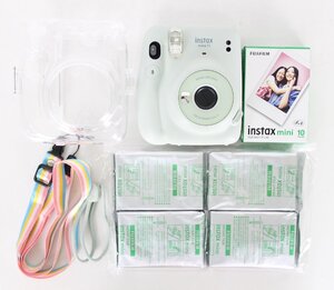 【ト福】FUJIFILM 富士フィルム instax mini 11 インスタックス ミニ 本体 カバー 専用フィルム ストラップ セット LBZ01LLS63