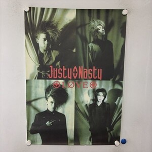 A61350 ◆Justy Nasty　LOVE B2サイズ(515mm×728mm) ポスター ★同梱で送料追加なし★