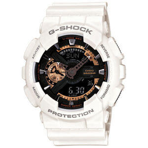 ☆送料無料★特価 新品★カシオ G-SHOCK 国内正規品 GA-110RG-7AJF BIG CASE ホワイト ローズゴールド 20気圧防水 耐衝撃 メンズ腕時計