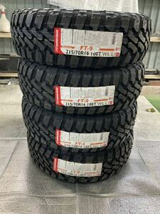 ナンカン　FT-9 215/70R16 デリカD5 CR-V ハイエース　4本　未使用　2021年式　④