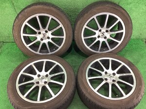 スポーツテクニック MONO10 16インチ タイヤホイール4本 185/55R16 16×6.5JJ +48 P100 73mm 4H SPORT TECHNIC GE8フィット外し 社外アルミ