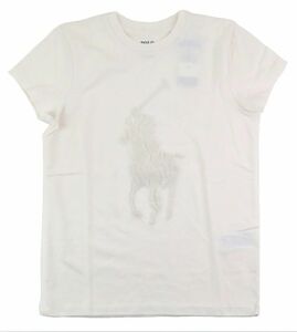 メール便250円 新品 POLO Ralph Lauren ポロラルフローレン レディス レディース タオル地 ビッグポニー Tシャツ 461/USサイズ XXL