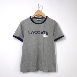 【レディース】LACOSTE ラコステ 半袖ロゴTシャツ 3 グレー AA8233