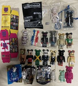 8 ジャンク まとめ売り まとめて 大量 セット ベアブリック 100% BE@RBRICK ベーシック シリーズ series ミッキー スヌーピー