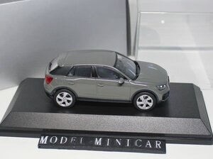 ▲超希少！AUDI特注！Grey！1/43 アウディ NEW Q2 SUV 新品