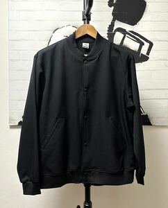 秋冬モデル　TIGORAティゴラウールライクイージーブルゾンBK Size.L