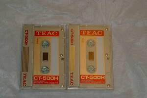 ③　TEAC CT-500H　２本