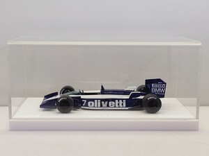 タメオキット完成品 1/43 BRABHAM ブラバム BT55 BMW R.パトレーゼ サンマリノGP 1986 #7 