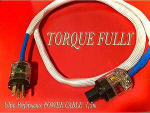 #380【★2024春季☆超プライスダウン】★天上界に昇る電源ケーブル★☆円空Audio☆TORQUE FULLY☆1.2m★価格23.8万円が何と！