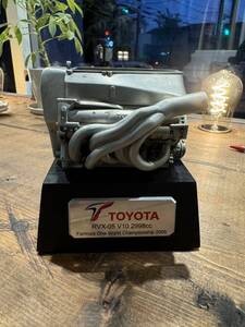 超稀少品！トヨタ RVX-05 V10 2998cc F1 WC 2005エンジン 全長:約9cm １点限