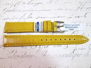 MORELLATO ITALY 16mm Yellow リザード VIOLINO