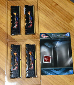 G.SKILL■F4-2800C16Q-32GRK 8GB×4枚セット　DDR4-2800　32GB