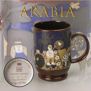 ARABIA アラビア バレンシア キリン ビアマグ KIRIN BEER MUG COLLECTION 1986年 共箱 本物保証