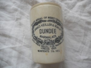 DUNDEE MARMALADE＊マーマレードジャー*James keiller&Son ltd.インテリアに②