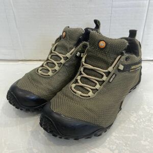 【MERRELL メレル】J83479 CAMELEON Ⅱ STORM GTX カメレオン2ストーム UK9 27.5cm カーキ ゴアテックス 2407oki M