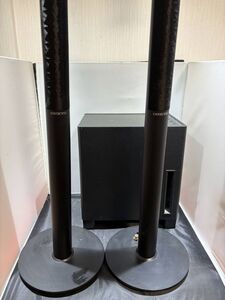 2410 現状品 ONKYO オンキョー デジタルサラウンドシステム タワー型スピーカー HTX-77HDX / D-O77E 引き取り限定