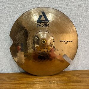 管 S241113 k ★ PAISTE ROCK CRASH 16☆★ シンバル