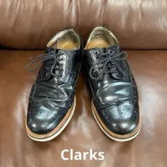 ♻️Clarks/クラークス♻️メンズ♻️ウイングチップ♻️レザーシューズ/革靴