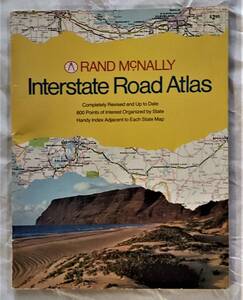 1982年　アメリカ高速道路地図 アトラス Interstate Road Atlas RAND McNALLY 1982