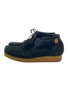 Clarks◆ブーツ/26.5cm/BLK/スウェード/26159437