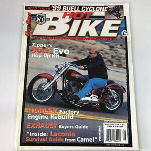 【中古本】ヴィンテージ HOT BIKE 1999 AUGUST HARLEY-DAVIDSON ハーレーダビッドソン 洋書