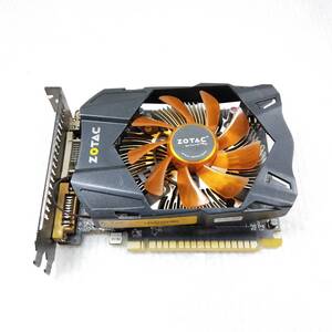 【中古パーツ】ZOTAC GTX650 1GB 128BIT DDR5 MiniHDMI/DVI グラフィックポード /ビデオカード PCI-E ■XK227-2