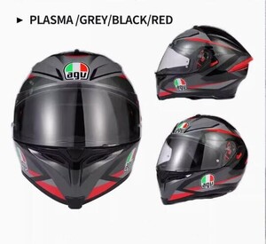 入手困難 AGV エージーブイ K-5 S PLASMA/GREY/BLACK/RED フルフェイスヘルメット