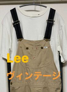 70s 激レア 希少 ヴィンテージ Lee オーバーオール 2トーン リー ビンテージ サロペット ペインター ワーク