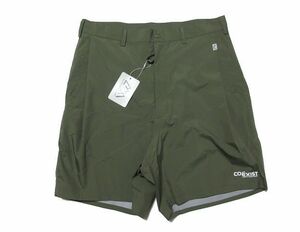 新品 定価26400円 COMFY OUTDOOR GARMENT コムフィー アウトドアガーメント COMP SHORTS COEXIST ショートパンツ パンツ カーキ XL