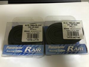 【パナレーサー Panaracer】 TW723-28TF-RA チューブ R-AIR W/O700 仏式 48mm 60mm 軽量チューブ 700C ロードバイク クロスバイク