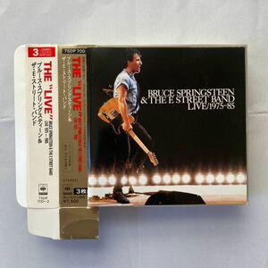 【美品CD】箱帯付き Bruce Springsteen and The E Street Band / THE LIVE 1975-1985 / ブルース・スプリングスティーン 