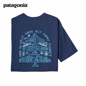 1000円スタート　パタゴニア patagonia Tシャツ　半袖　イラスト　文字　丸首　絵柄　コットン　男女兼用　XS-3XL　サイズ選択可能　TT271