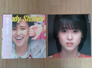 松田聖子 2枚セット LP Windy Shadow Canary Seiko Matsuda