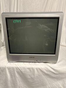 WS12012 ◇美品◇ SONY ソニー KV-21MF75 トリニトロンカラーテレビ FDトリニトロン 21インチ 2006年製 ブラウン管テレビ トリニトロン