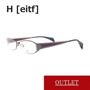 【度付きレンズ込み】アウトレット 88 H [eitf] エイチ outlet sale セール 眼鏡 めがね 伊達眼鏡