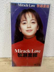 新品同様 8cm シングルCD 牧瀬里穂 / Miracle Love / 