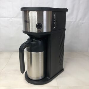 THERMOS サーモス 真空断熱ポット コーヒーメーカー ECF-700 ドリップ式 最大使用水量： 0.63L 作動品