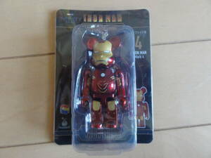 新品 IRON MAN Mark 4 MARVEL Infinity SAGA『IRON MAN』/ Happyくじ「BE@RBRICK」ベアブリック賞 4 ファミリーマート限定