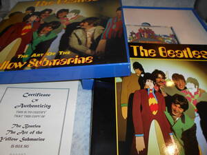 CD◆ボックスケース、豪華写真集、ナンバリングシート付　THE BEATLES THE ART OF THE YELLOW SUBMARINE 