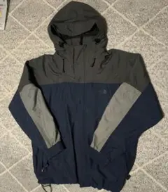 【古着】THE NORTH FACE フード付きジャケット M ネイビーグレー